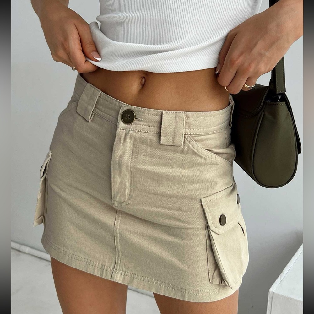 princess polly cargo mini skirt